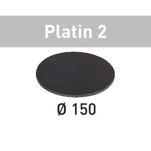 Platin 2 D150 Sandpaper Disc, S400, 15 Pack